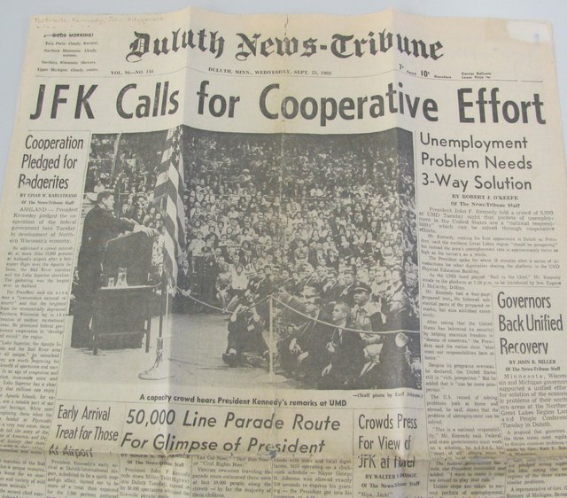 When JFK Came to Town
