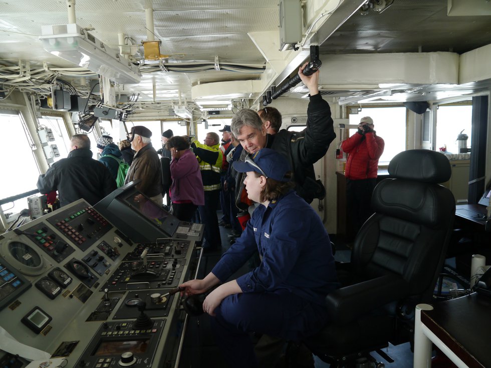 Aboard the USCGC Alder