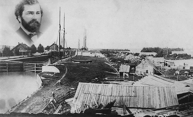 1829 : Charles Thompson Harvey Born, Saint Mary’s Falls Ship Canal Builder