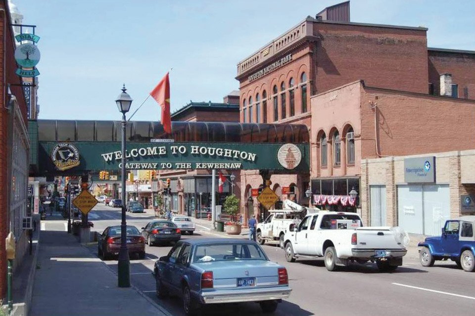 Downtown Houghton