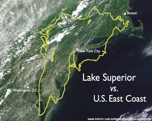 Lake Superior vs. East Coast