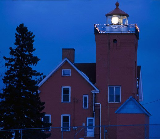 Lighthouse B-and-B – Dusk Light
