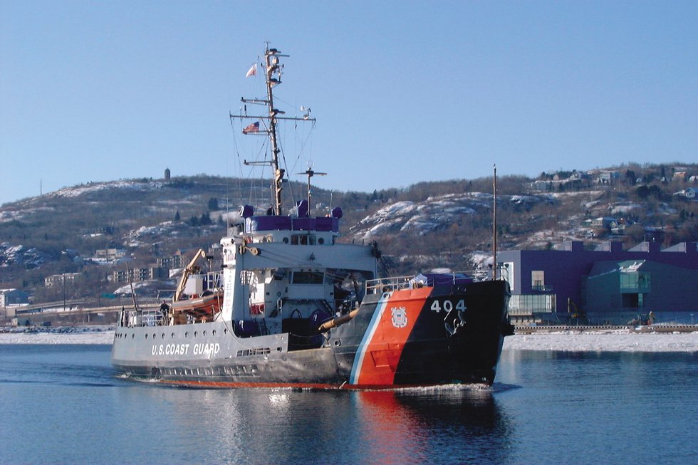 Taking a Spring Run on a Coast Guard Cutter