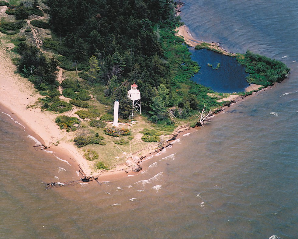 USA Orel 215 Lighthouse Raspberry Island Light Full set Architecture 1862 